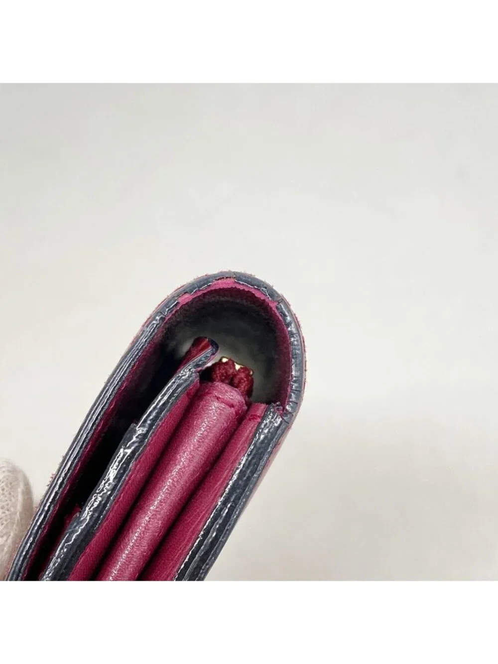 Louis Vuitton Wallet Vernis Portefeuille Sarah Rose Indien